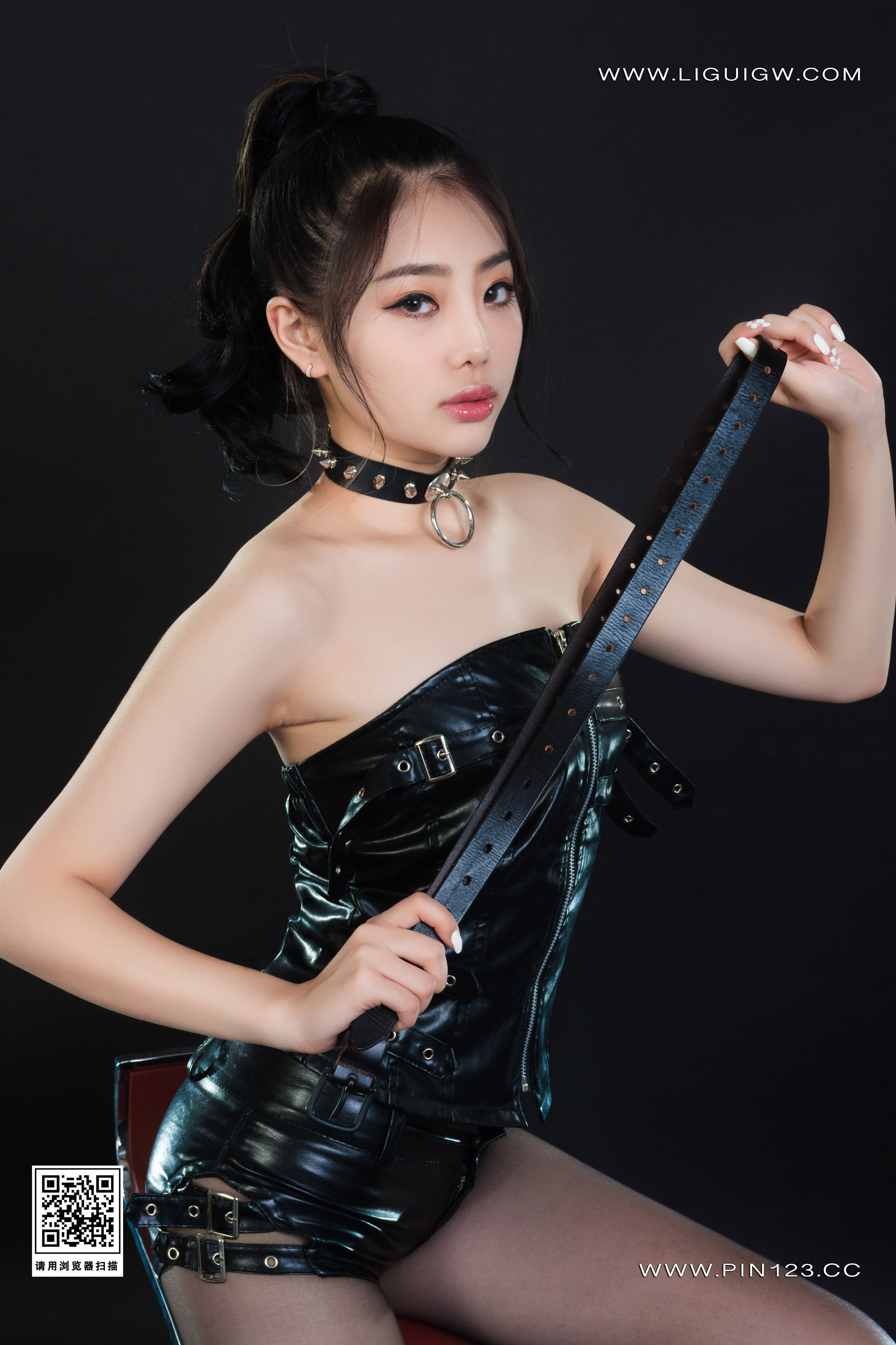 Ligui丽柜 2023.10.26 欲女皮缚 小智贤